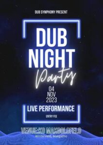 Read more about the article DUB NIGHT